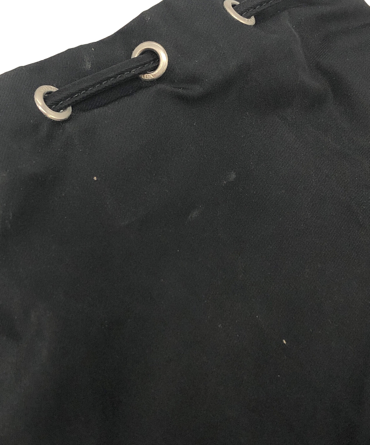 中古・古着通販】PRADA (プラダ) 巾着バッグ ブラック｜ブランド・古着