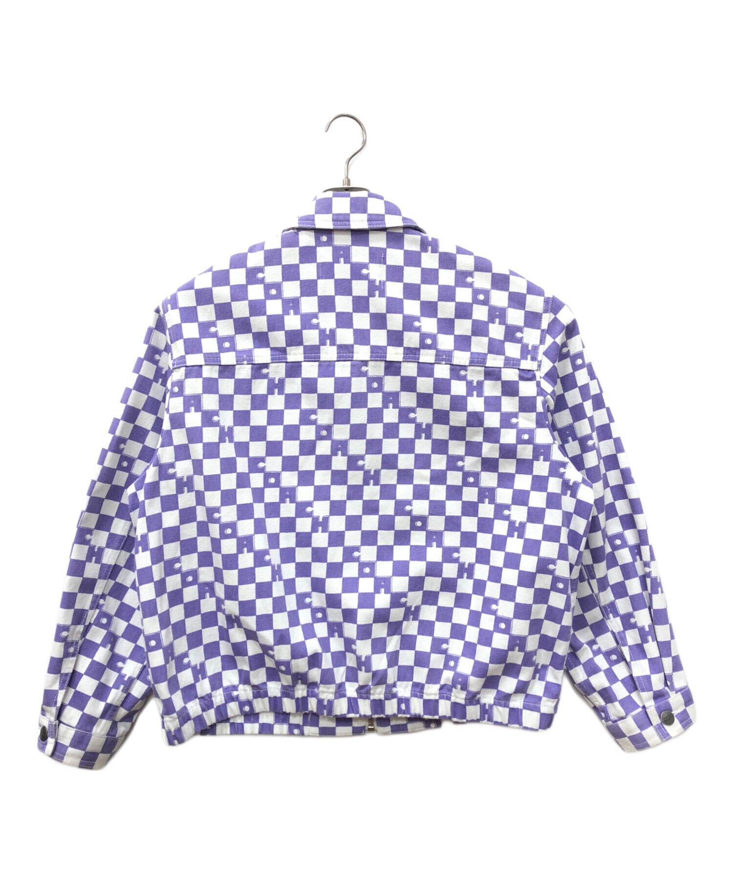 中古・古着通販】COACH (コーチ) チェッカーボード デニム ジャケット 