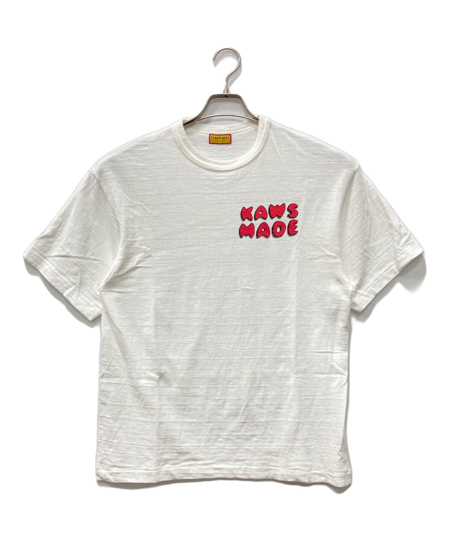 【希少】HUMAN MADE × KAWS コラボTシャツ ホワイト M 中古・古着通販】HUMAN MADE (ヒューマンメイド) KAWS MADE GRAPHIC T