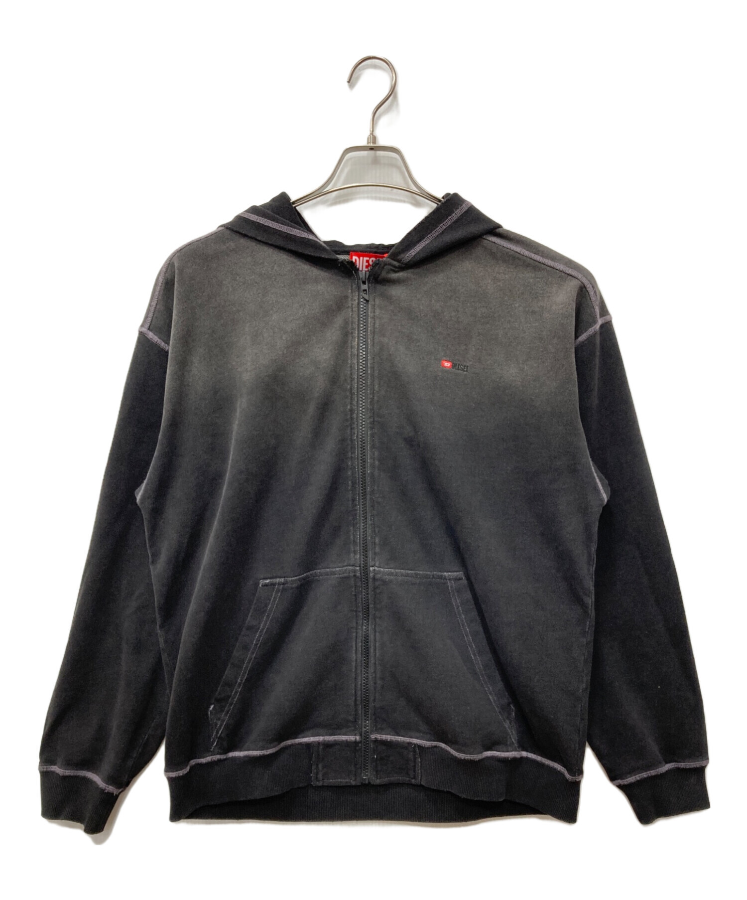 中古・古着通販】DIESEL (ディーゼル) S-BOXT-HOOD-ZIP-DEN ジップ