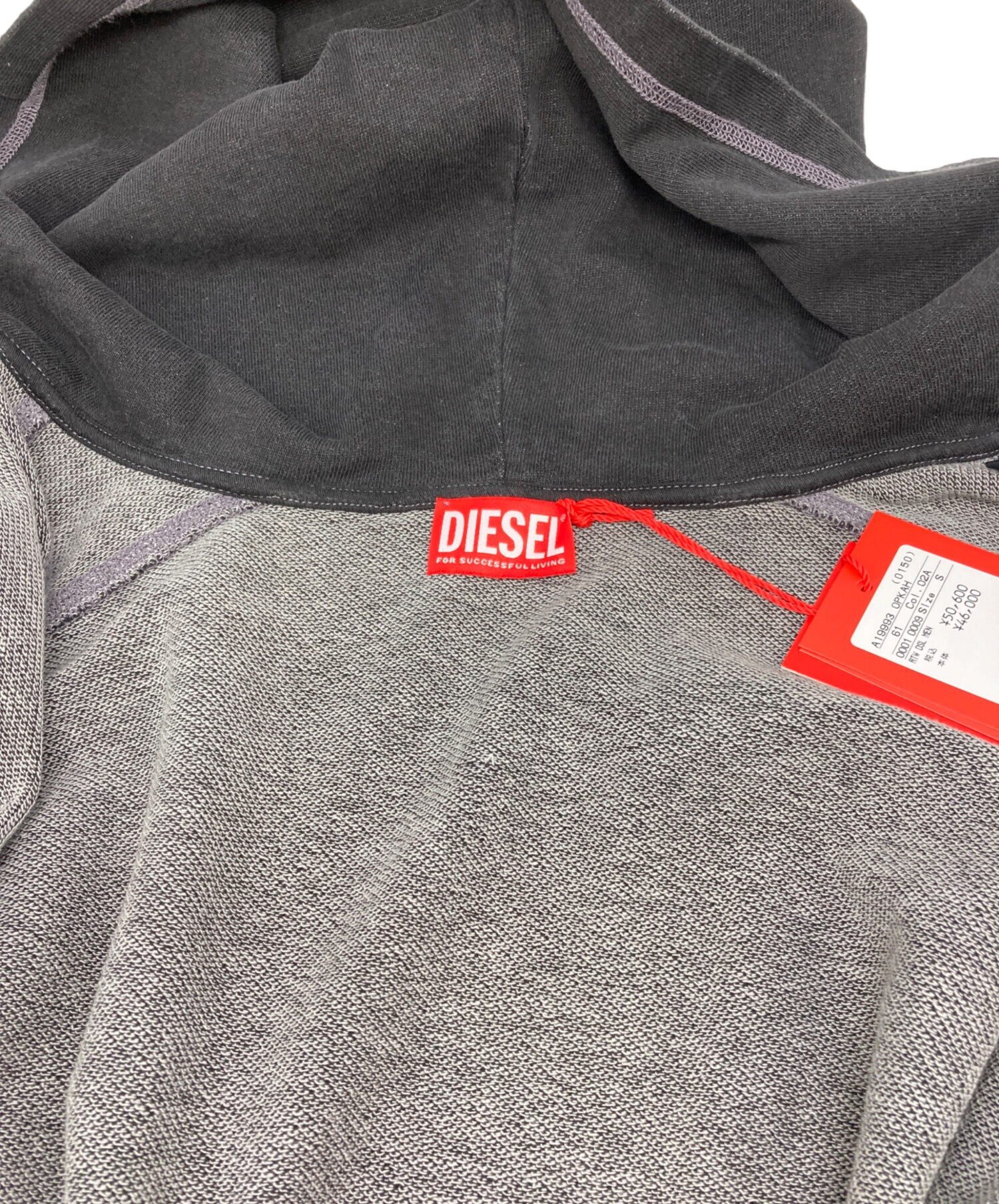 中古・古着通販】DIESEL (ディーゼル) S-BOXT-HOOD-ZIP-DEN ジップ