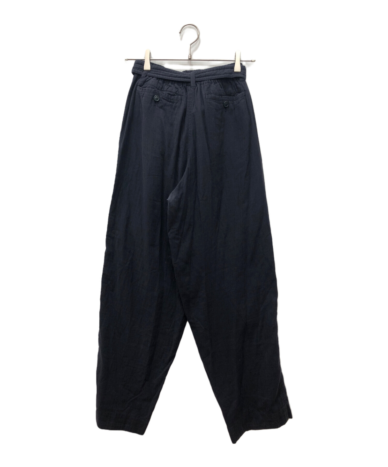 IKKO TANAKA イッセイミヤケパンツ 訳あり中古品 中古・古着通販】ISSEY MIYAKE (イッセイミヤケ) ワイドタックパンツ