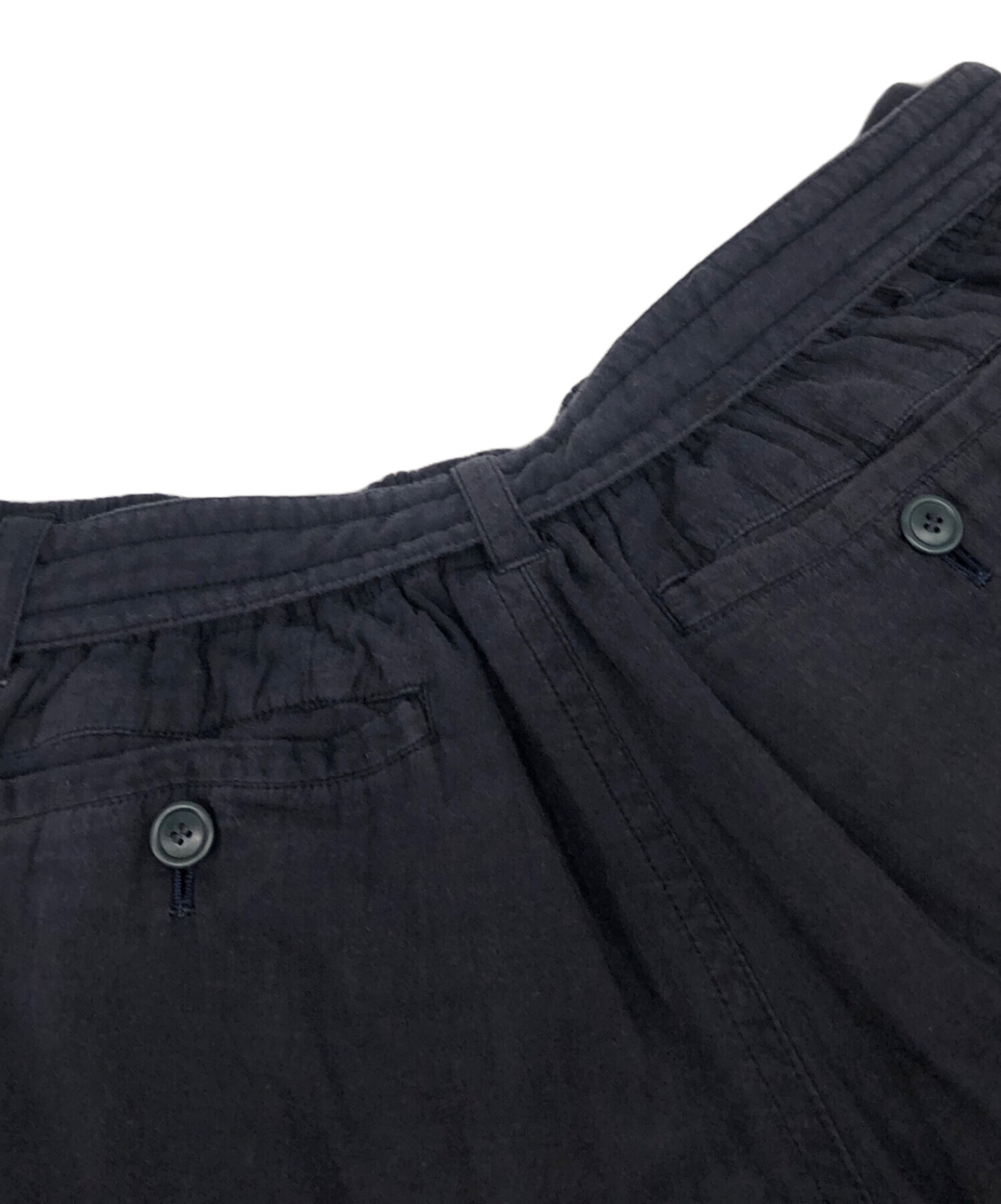 中古・古着通販】ISSEY MIYAKE (イッセイミヤケ) ワイドタックパンツ
