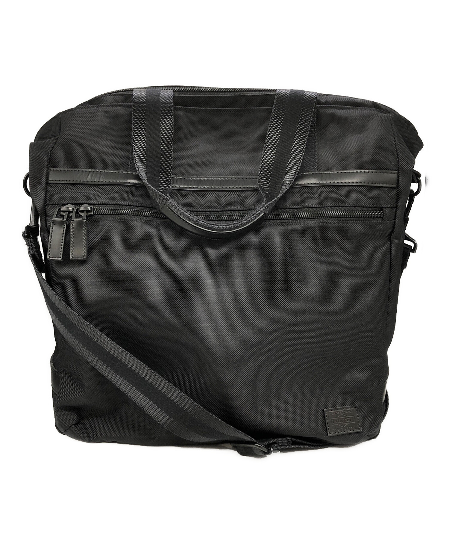 中古・古着通販】PORTER (ポーター) BOND 2WAYトートバッグ ブラック