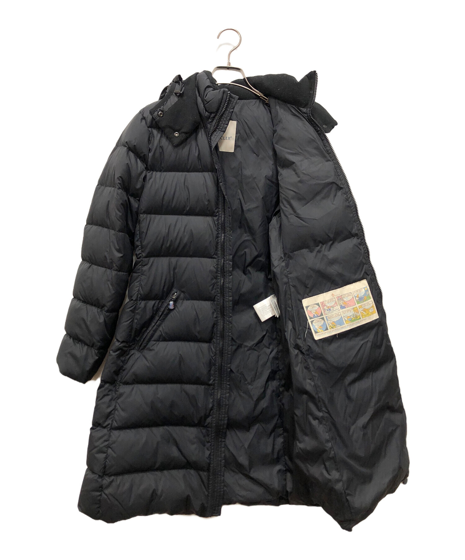 中古・古着通販】MONCLER (モンクレール) MOKAダウンコート ブラック
