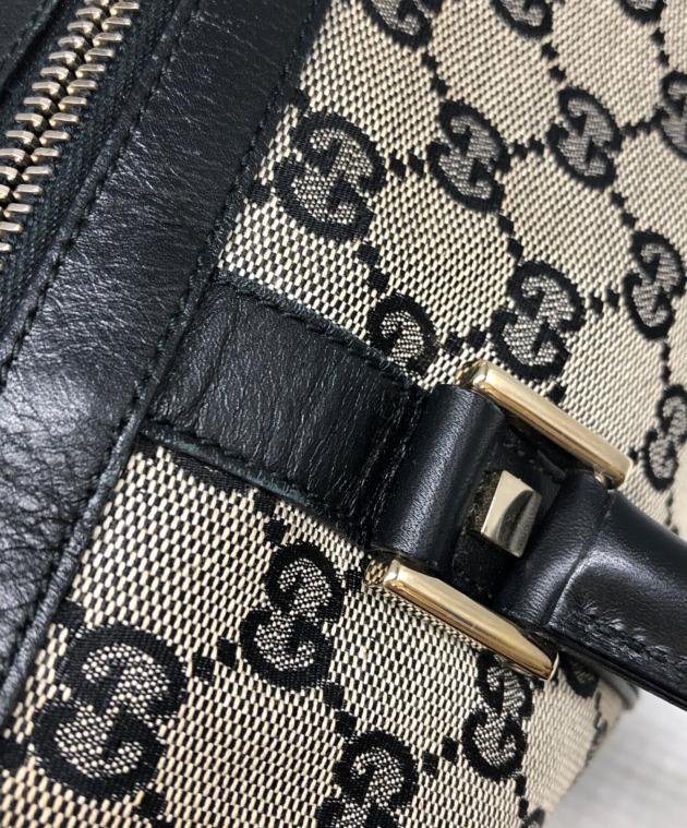 中古・古着通販】GUCCI (グッチ) GGキャンバスミニボストンバッグ