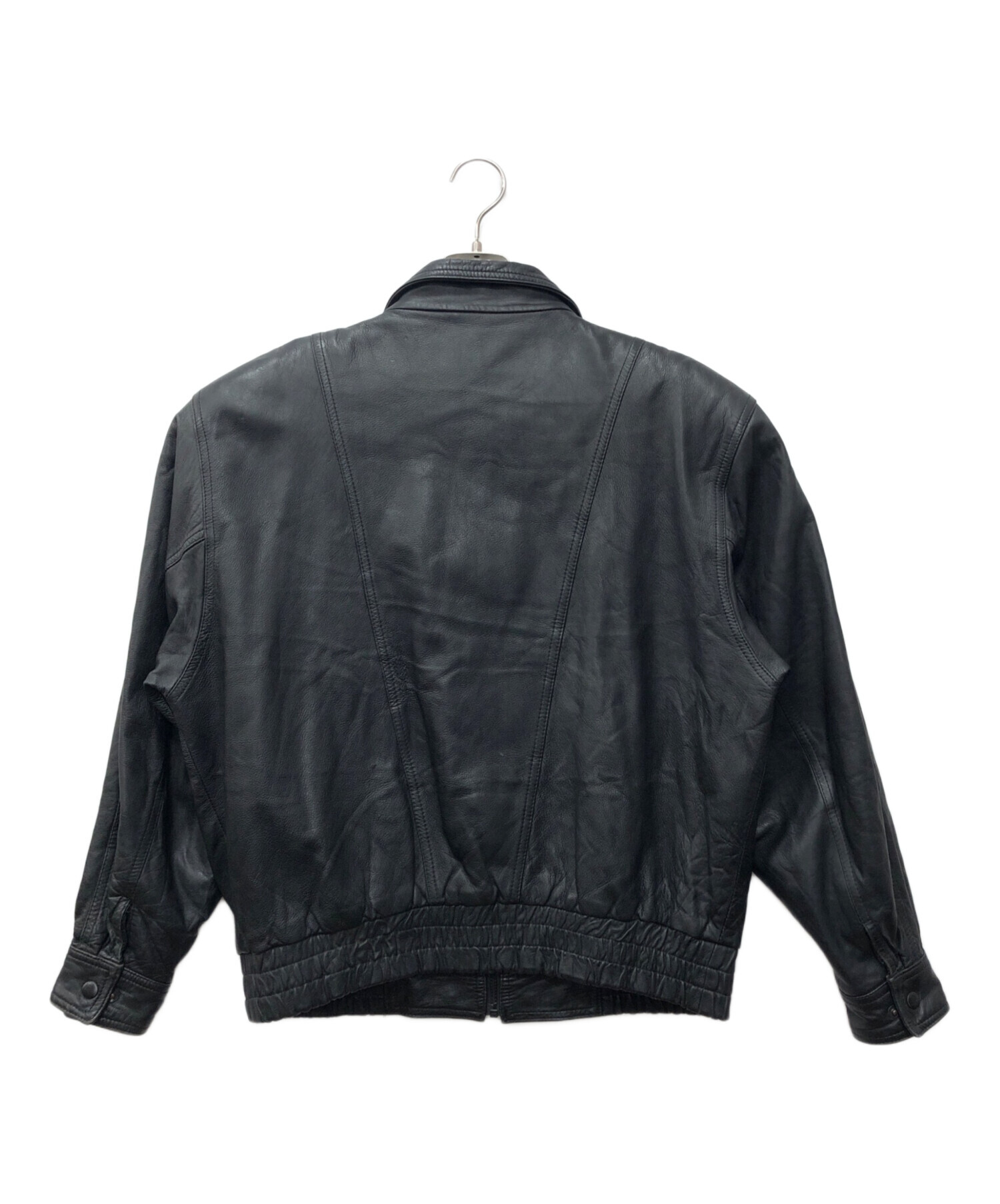 中古・古着通販】Eddie Bauer (エディーバウアー) 黒タグ レザー