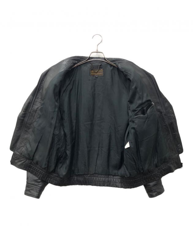 中古・古着通販】Eddie Bauer (エディーバウアー) 黒タグ レザー