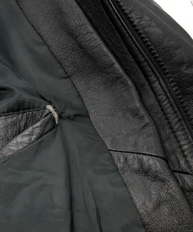 中古・古着通販】Eddie Bauer (エディーバウアー) 黒タグ レザー