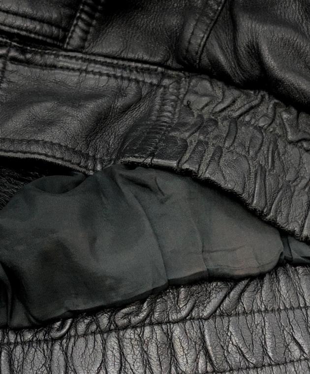 中古・古着通販】Eddie Bauer (エディーバウアー) 黒タグ レザー
