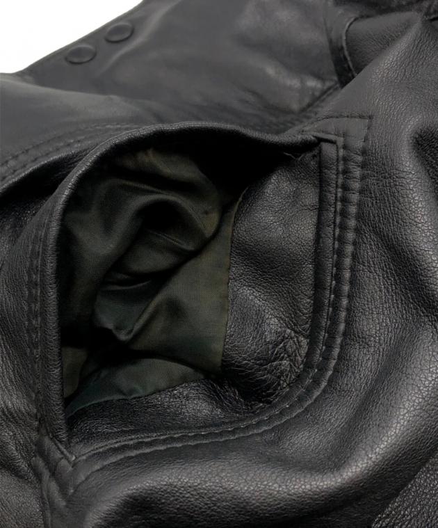 中古・古着通販】Eddie Bauer (エディーバウアー) 黒タグ レザー