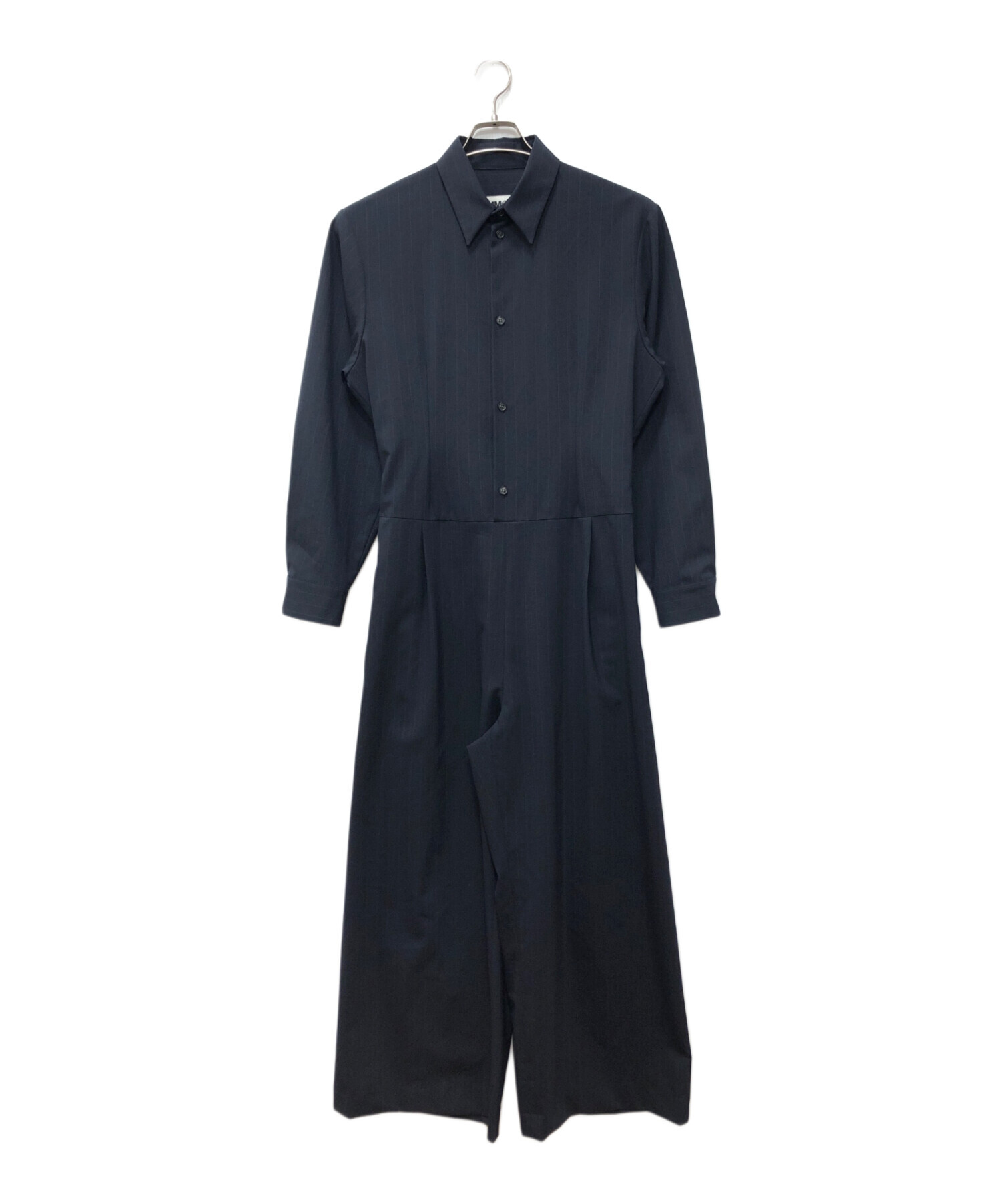MM6 Maison Margiela ブラックストライプシャツワンピース 中古・古着通販】MM6 Maison Margiela (エムエムシックスメゾン