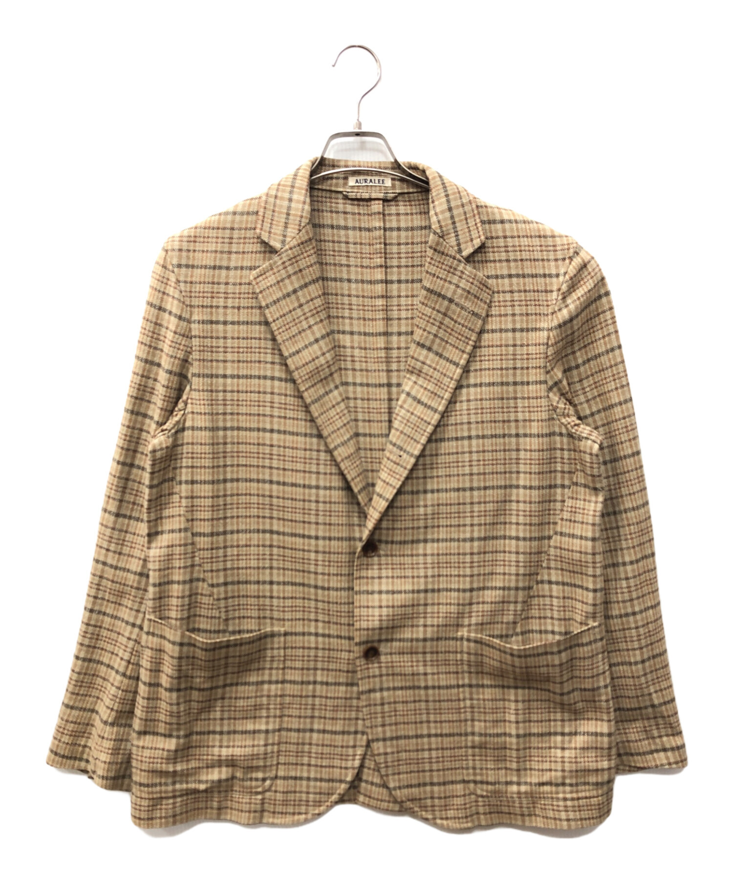 中古・古着通販】AURALEE (オーラリー) SILK SUMMER TWEED JACKET