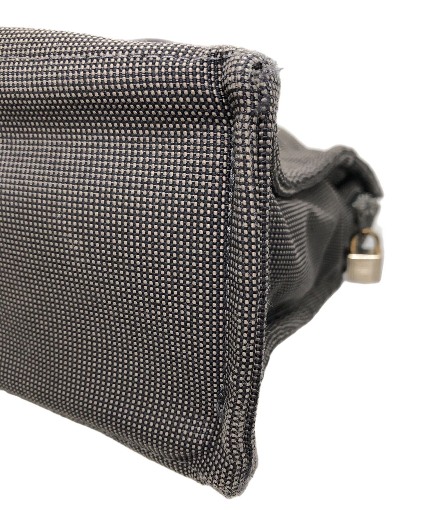 中古・古着通販】HERMES (エルメス) エールライントートMM グレー