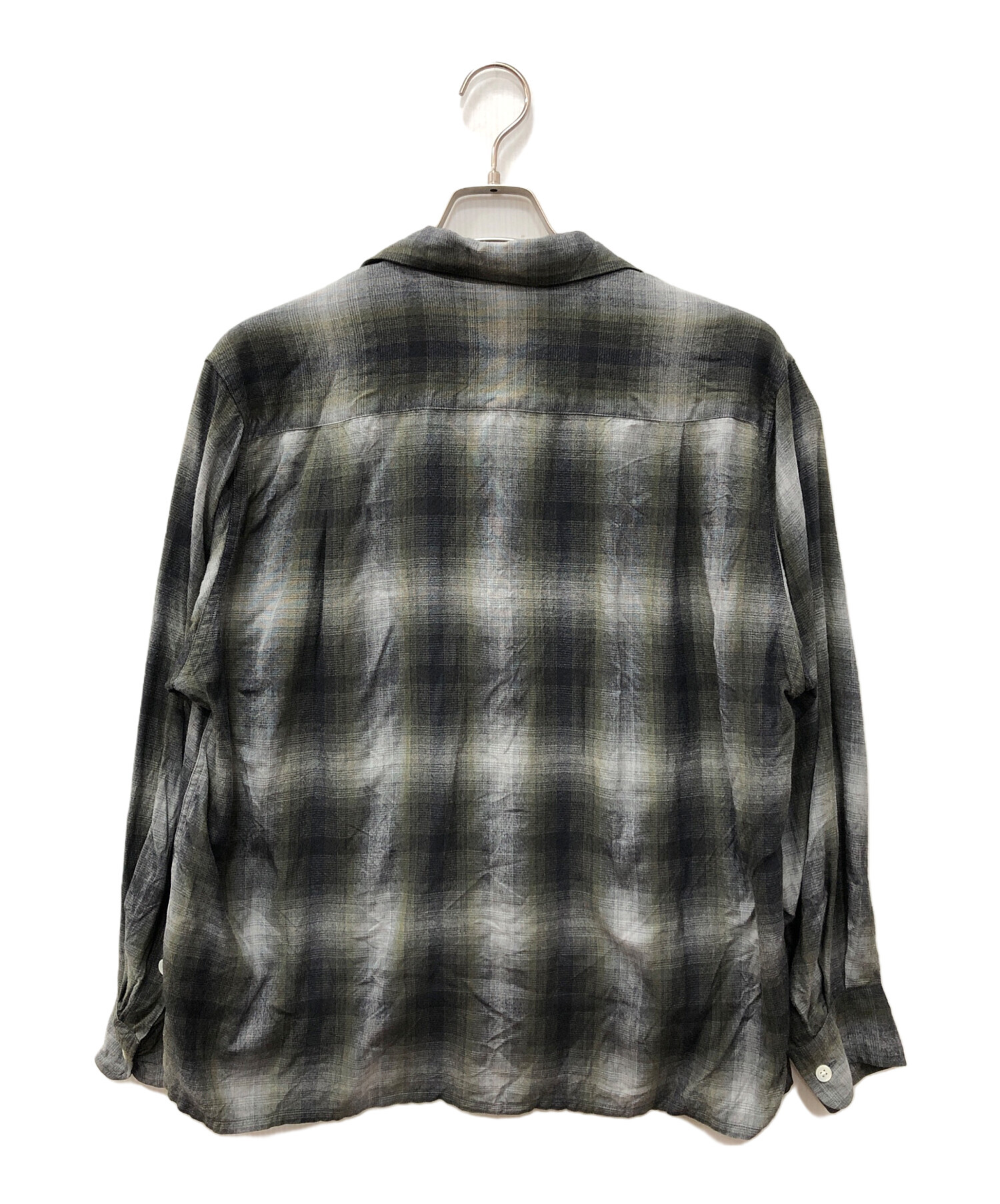 中古・古着通販】WACKO MARIA (ワコマリア) レーヨンオンブレチェック