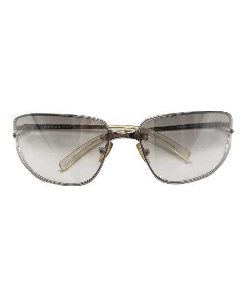 中古・古着通販】PRADA (プラダ) サングラス シルバー サイズ:SPR 56D