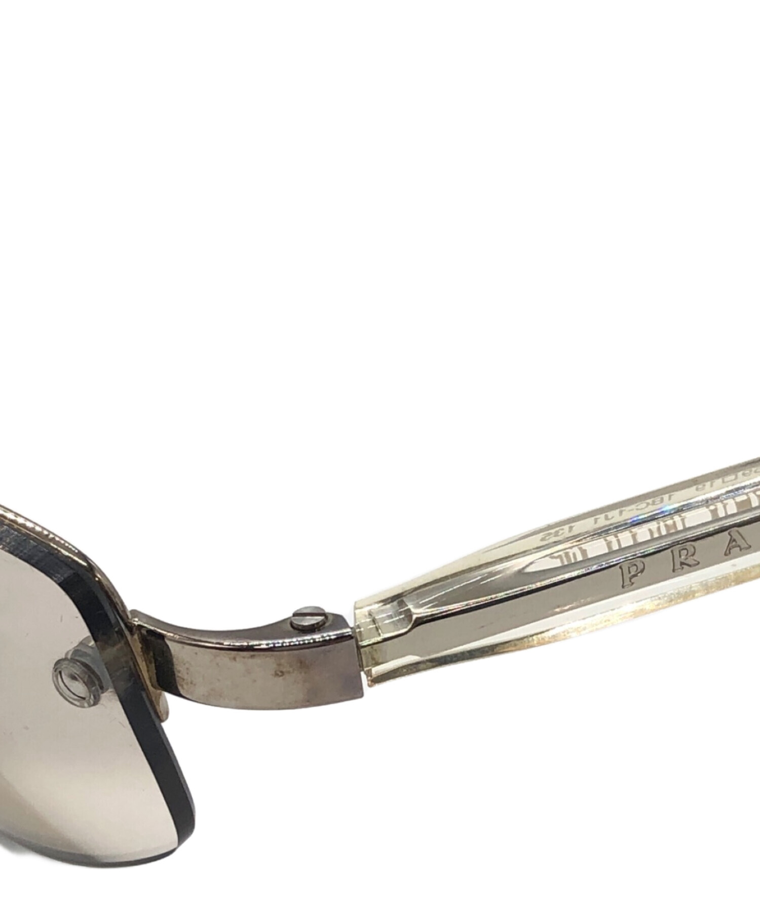 中古・古着通販】PRADA (プラダ) サングラス シルバー サイズ:59☐19