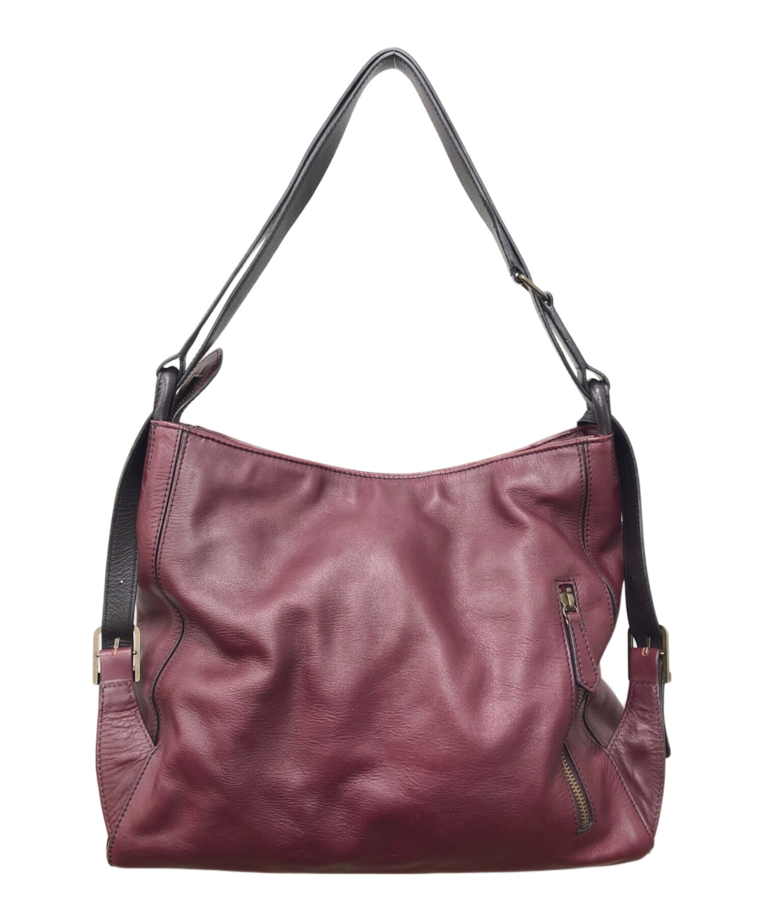 マザーハウス ３way レザートートバッグ 中古・古着通販】MOTHERHOUSE (マザーハウス) yozora 3WAYレザートート