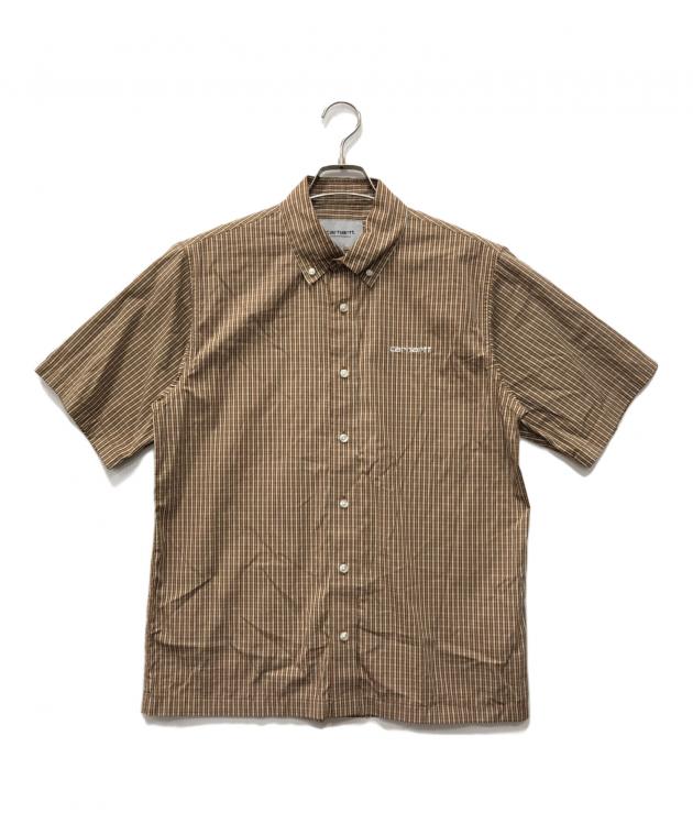 中古・古着通販】CarHartt (カーハート) S/S GROFF SHIRT ブラウン