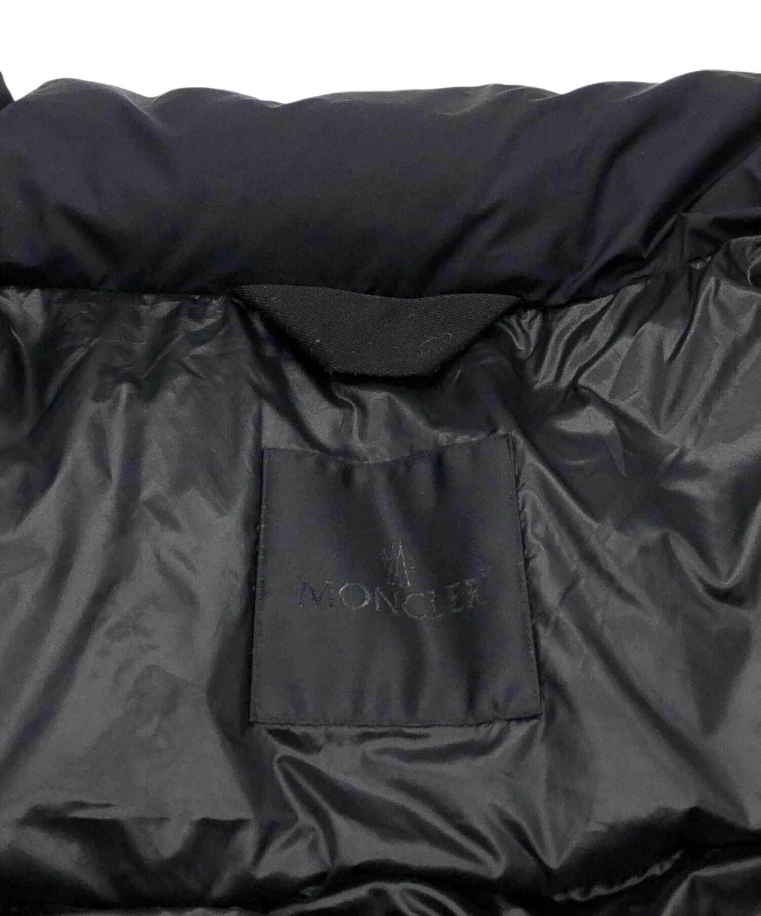 中古・古着通販】MONCLER (モンクレール) ALMAZ ダウンベスト ブラック