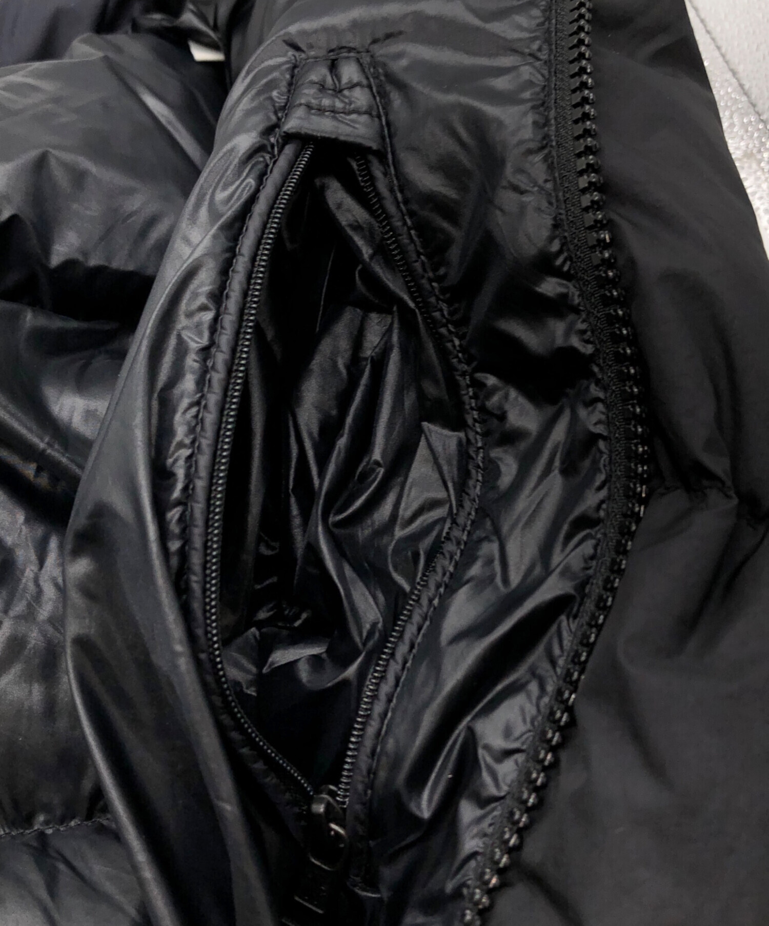 中古・古着通販】MONCLER (モンクレール) ALMAZ ダウンベスト ブラック