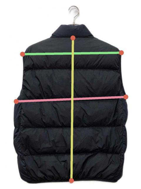 中古・古着通販】MONCLER (モンクレール) ALMAZ ダウンベスト ブラック
