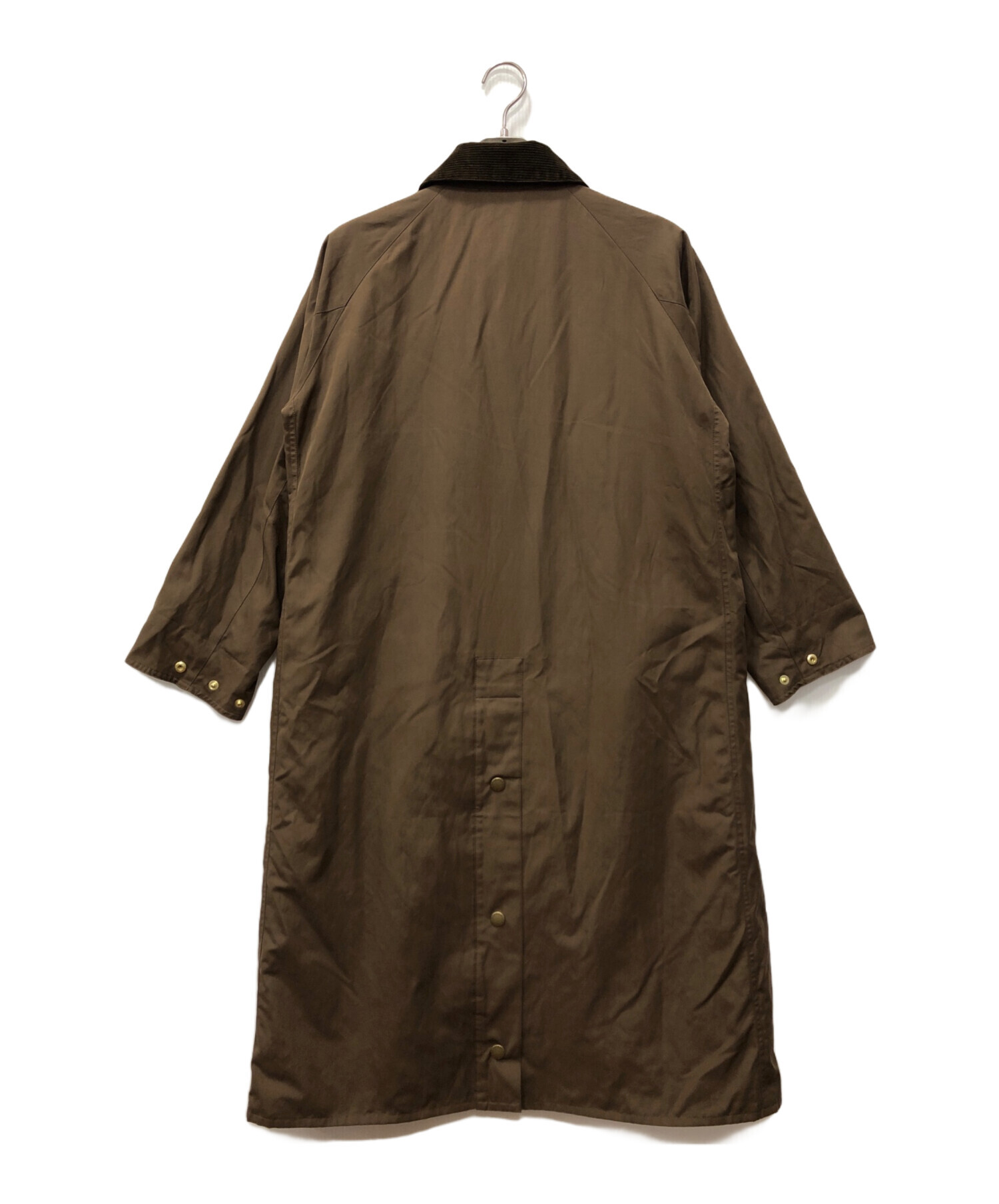 中古・古着通販】Barbour (バブアー) BURGHLEY ノンオイルロングコート