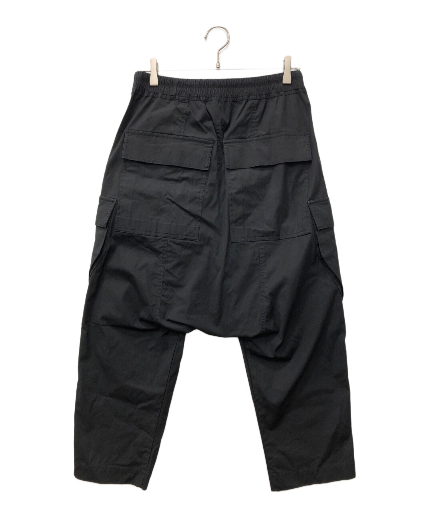 Rick Owens 22SS TFR クロップドカーゴ サイズ46 ブラック 中古・古着通販】RICK OWENS (リックオウエンス) クロップドバベル