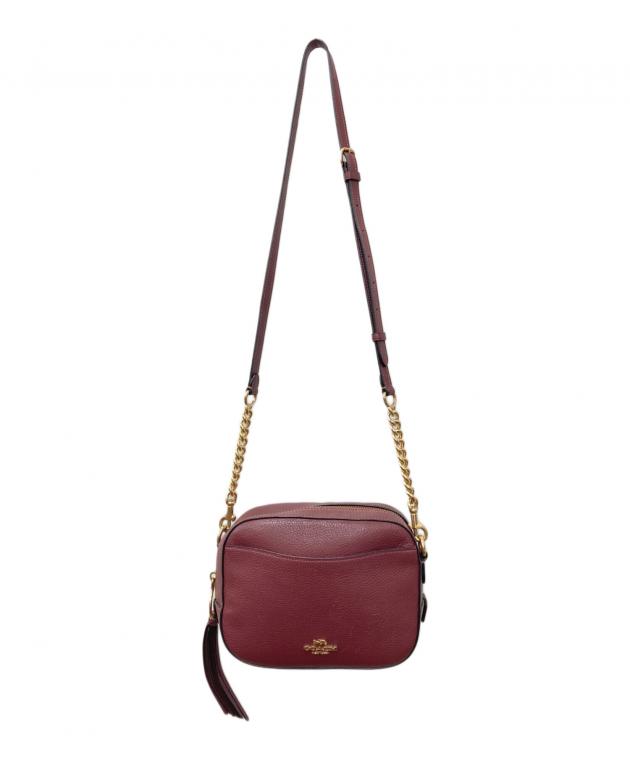 中古・古着通販】COACH (コーチ) カメラバッグ ボルドー｜ブランド