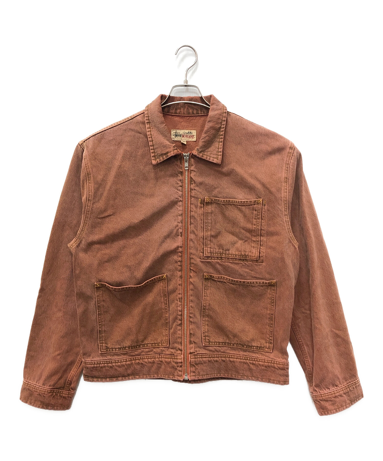 中古・古着通販】stussy (ステューシー) Denim Zip Work Jacket