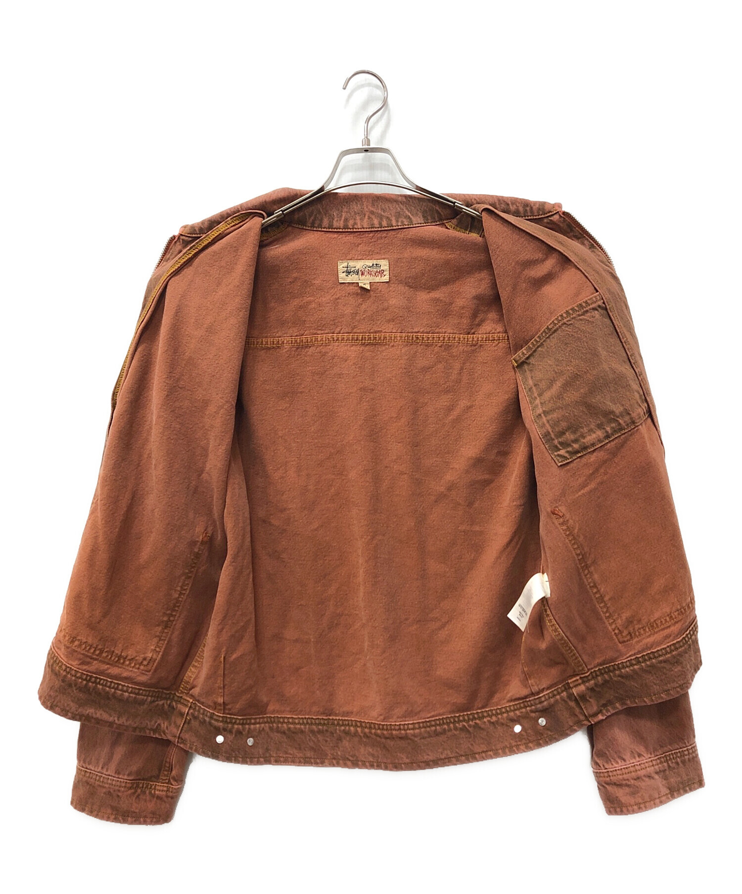 中古・古着通販】stussy (ステューシー) Denim Zip Work Jacket