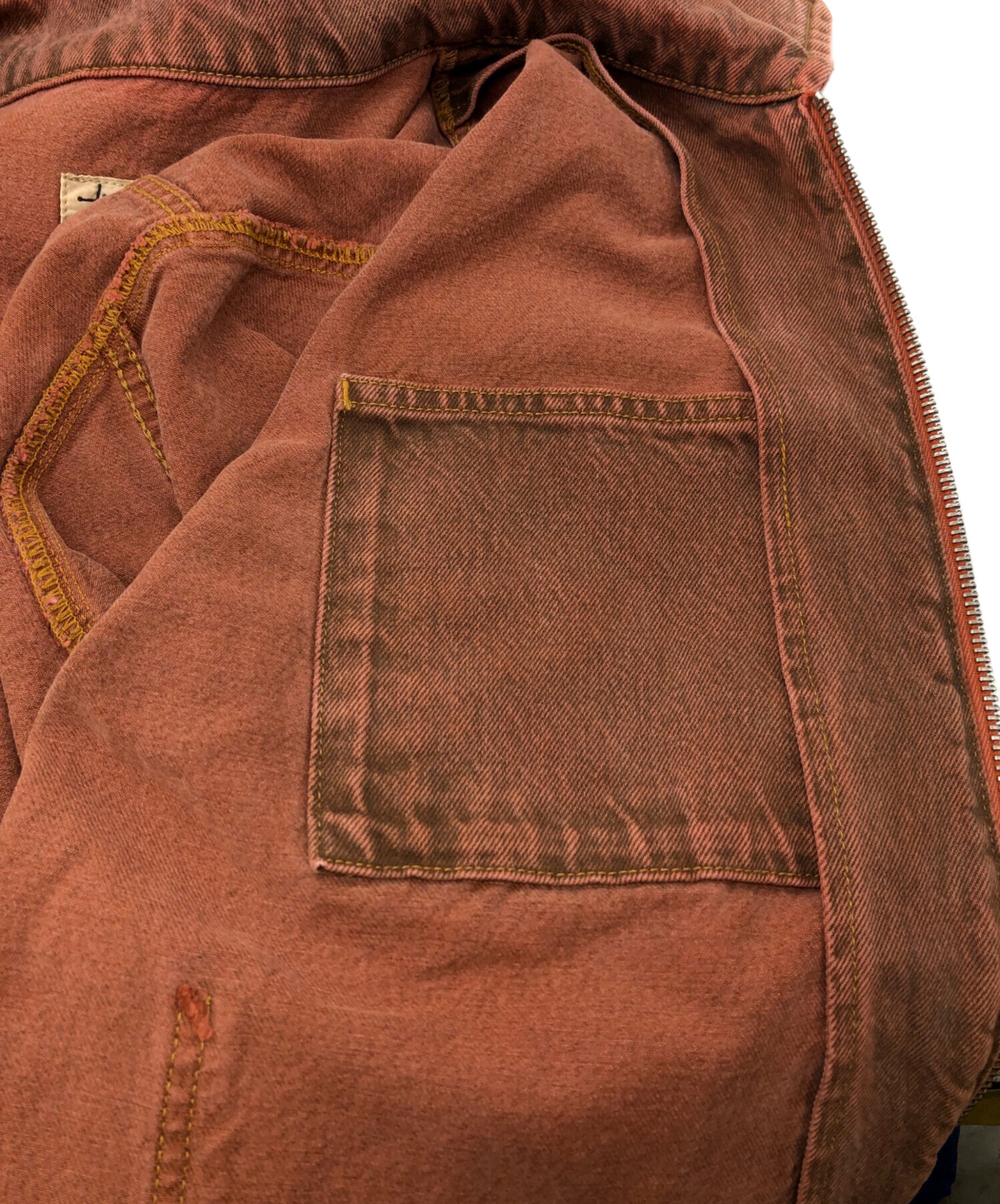 中古・古着通販】stussy (ステューシー) Denim Zip Work Jacket