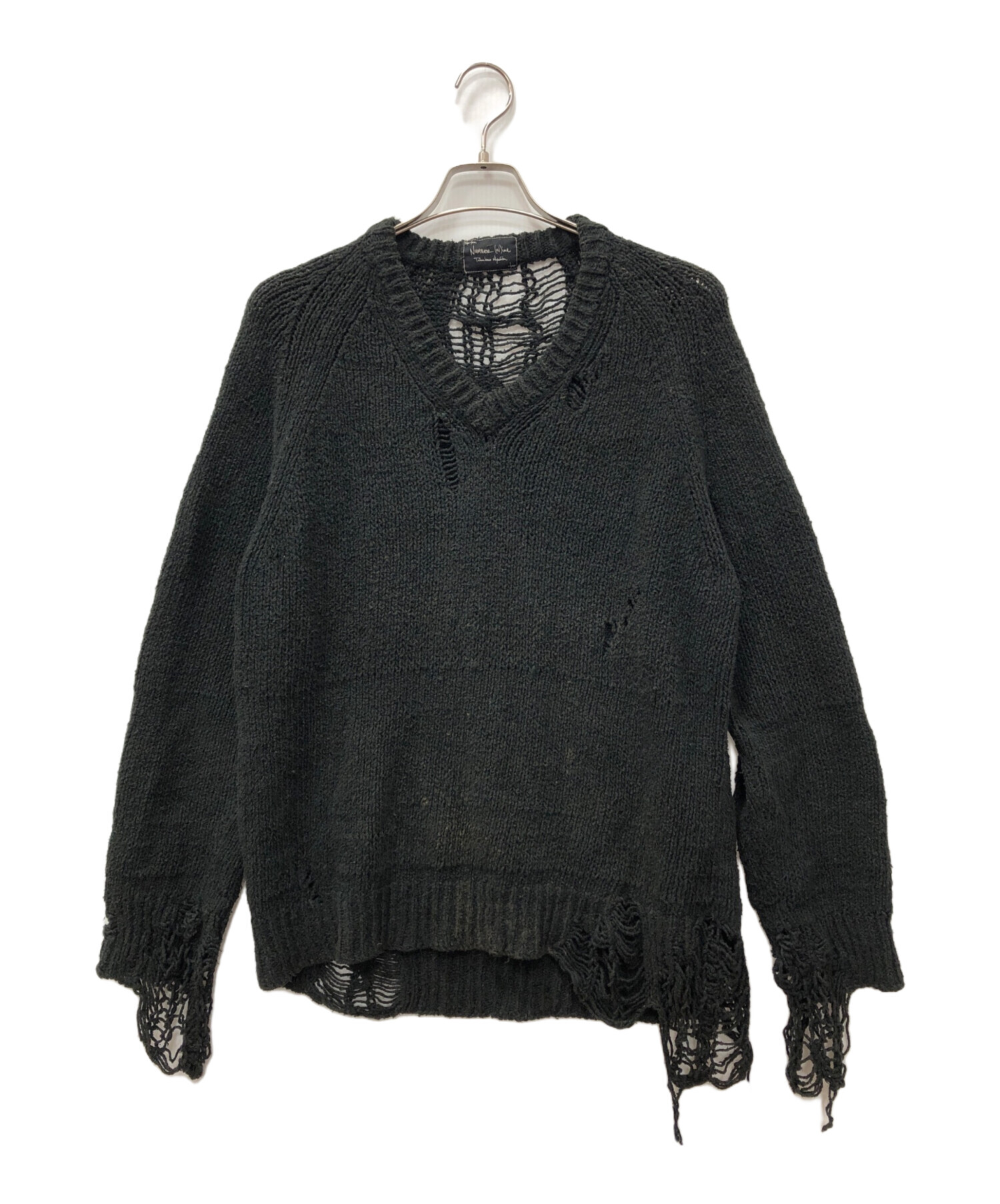 ナンバーナイン グランジニット 中古・古着通販】NUMBER (N)INE (ナンバーナイン) グランジニット