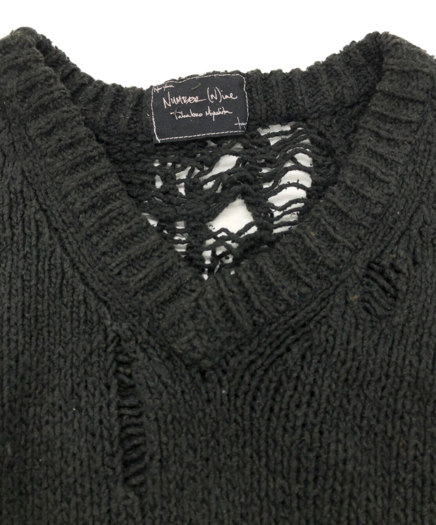 中古・古着通販】NUMBER (N)INE (ナンバーナイン) グランジニット