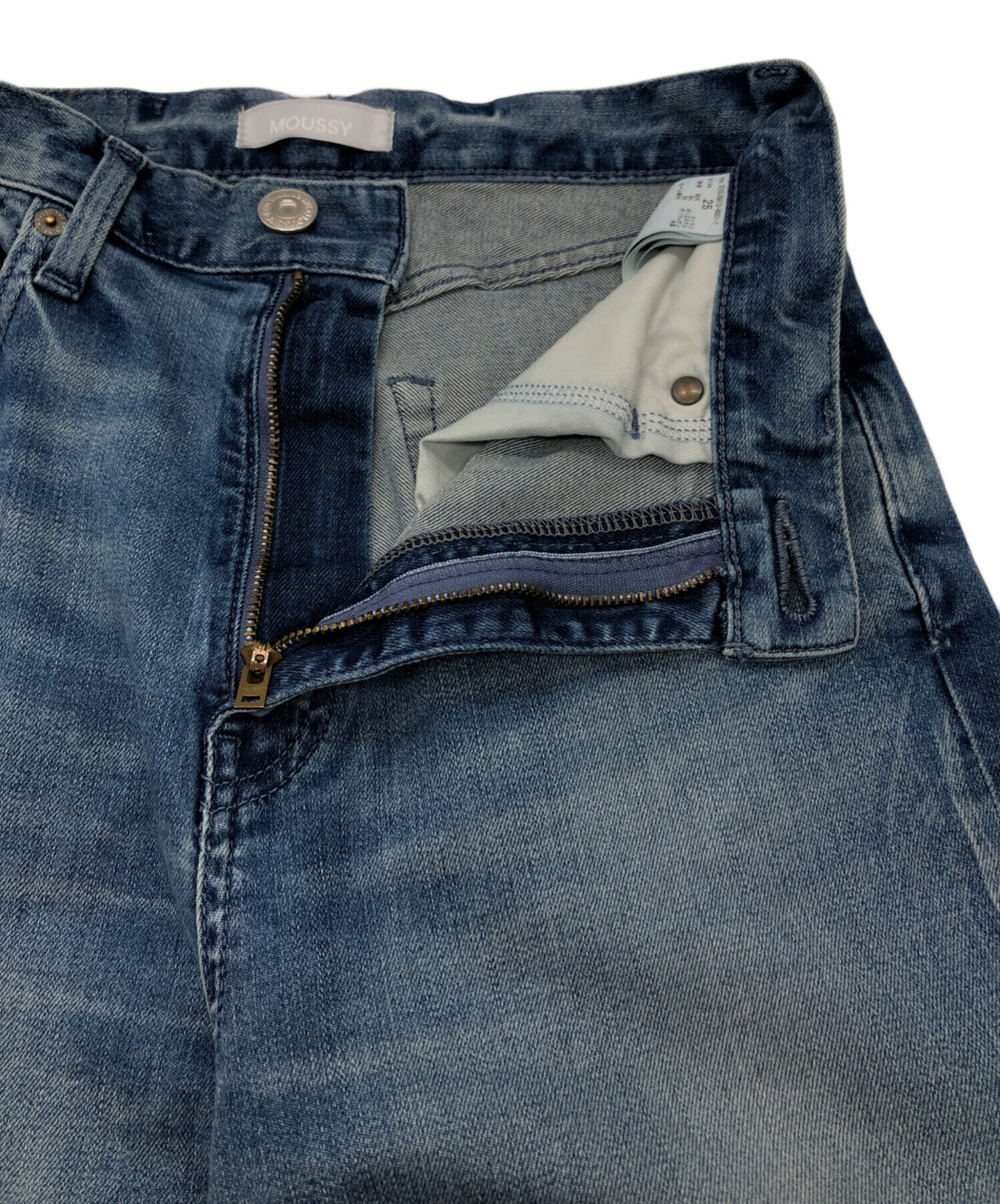 中古・古着通販】moussy (マウジー) ADVANCED LONG LEG フレアデニム 