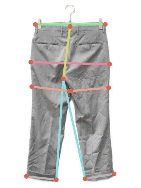 中古・古着通販】INCOTEX (インコテックス) SLIM FIT SUPER100'sウール