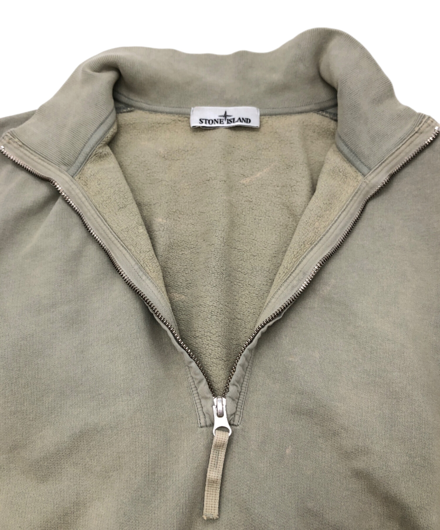 中古・古着通販】STONE ISLAND (ストーンアイランド) ハーフファスナー