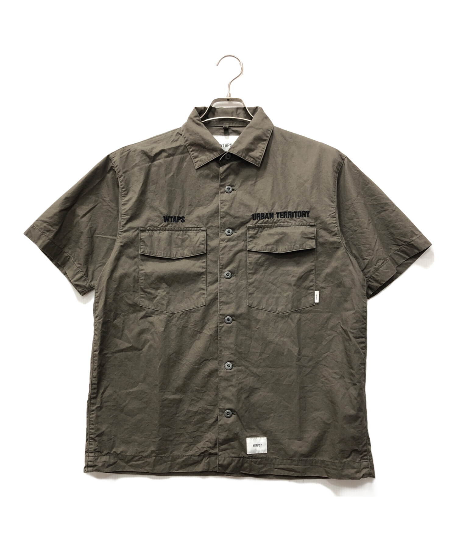 wtaps buds ダブルタップス 中古・古着通販】WTAPS (ダブルタップス) BUDS/SS/COTTON.TWILL カーキ