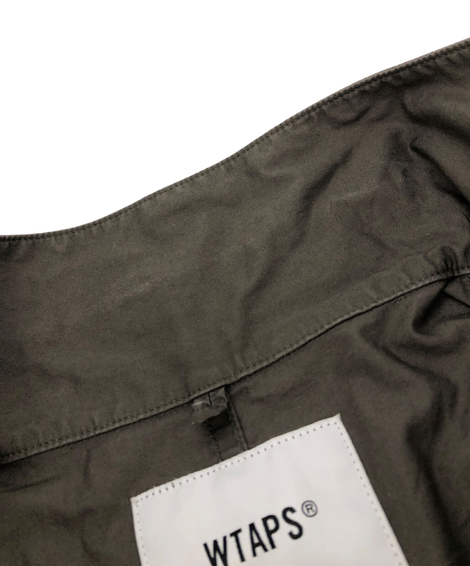 中古・古着通販】WTAPS (ダブルタップス) BUDS/SS/COTTON.TWILL カーキ