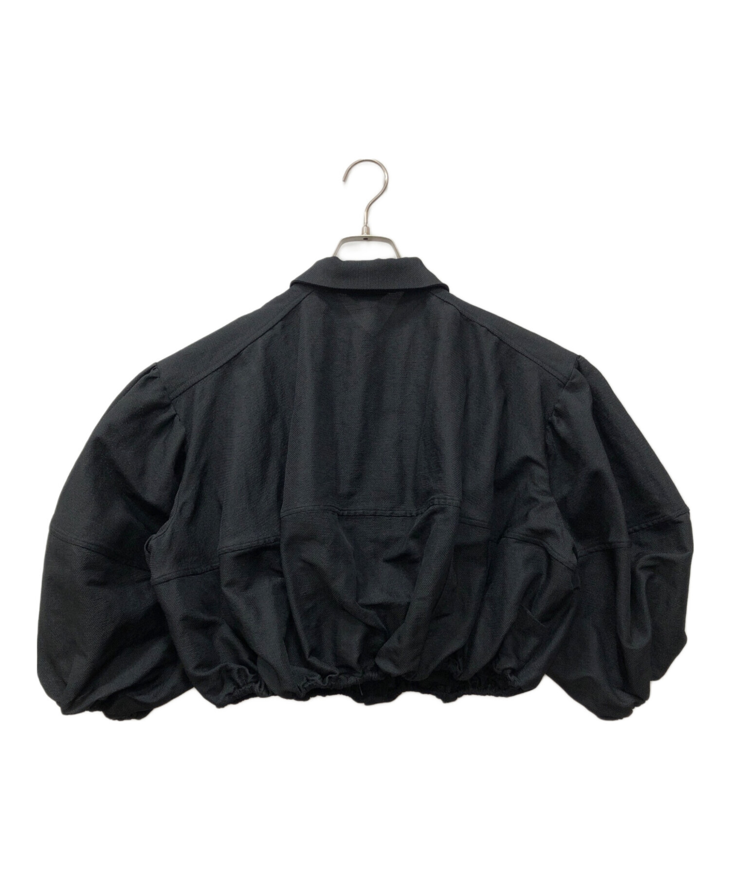 中古・古着通販】CLANE (クラネ) DAD SHORT BALLOON BLOUSON ブラック