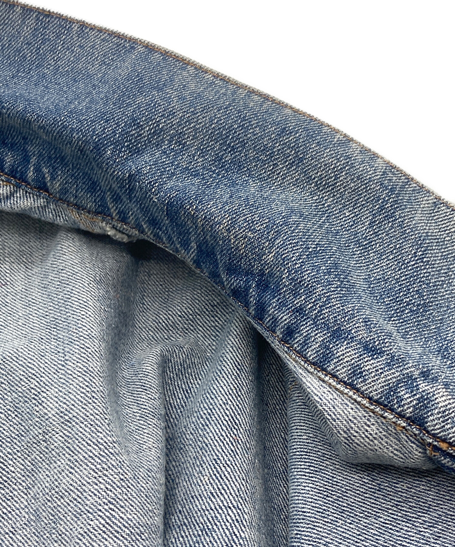 中古・古着通販】anuke (アンヌーク) Denim Work Jacket ブルー サイズ