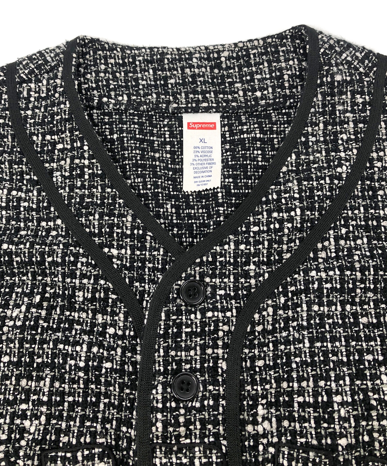 中古・古着通販】SUPREME (シュプリーム) Boucle Baseball Jersey 