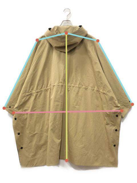 中古・古着通販】YLEVE (イレーヴ) ハイカウントタフタ ポンチョ