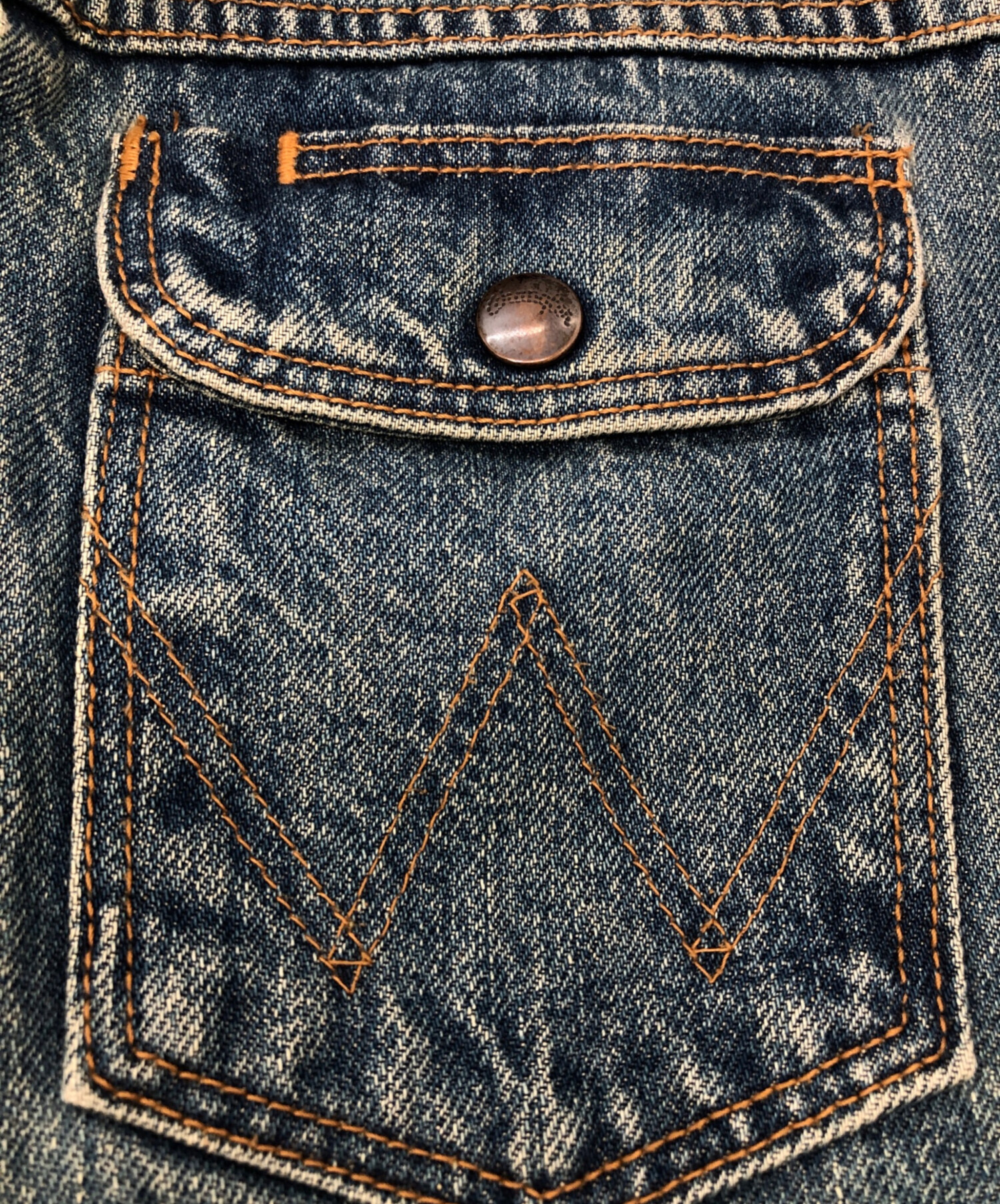 m*a様 Wrangler 11MJZ ビンテージ　デニム 中古・古着通販】Wrangler (ラングラー) 11MJZ デニムジャケット