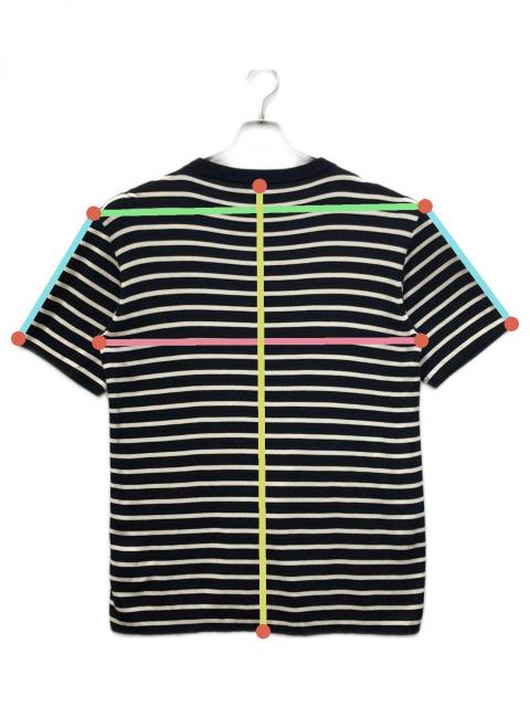 中古・古着通販】Dior (ディオール) ロゴジャガードボーダーニットT