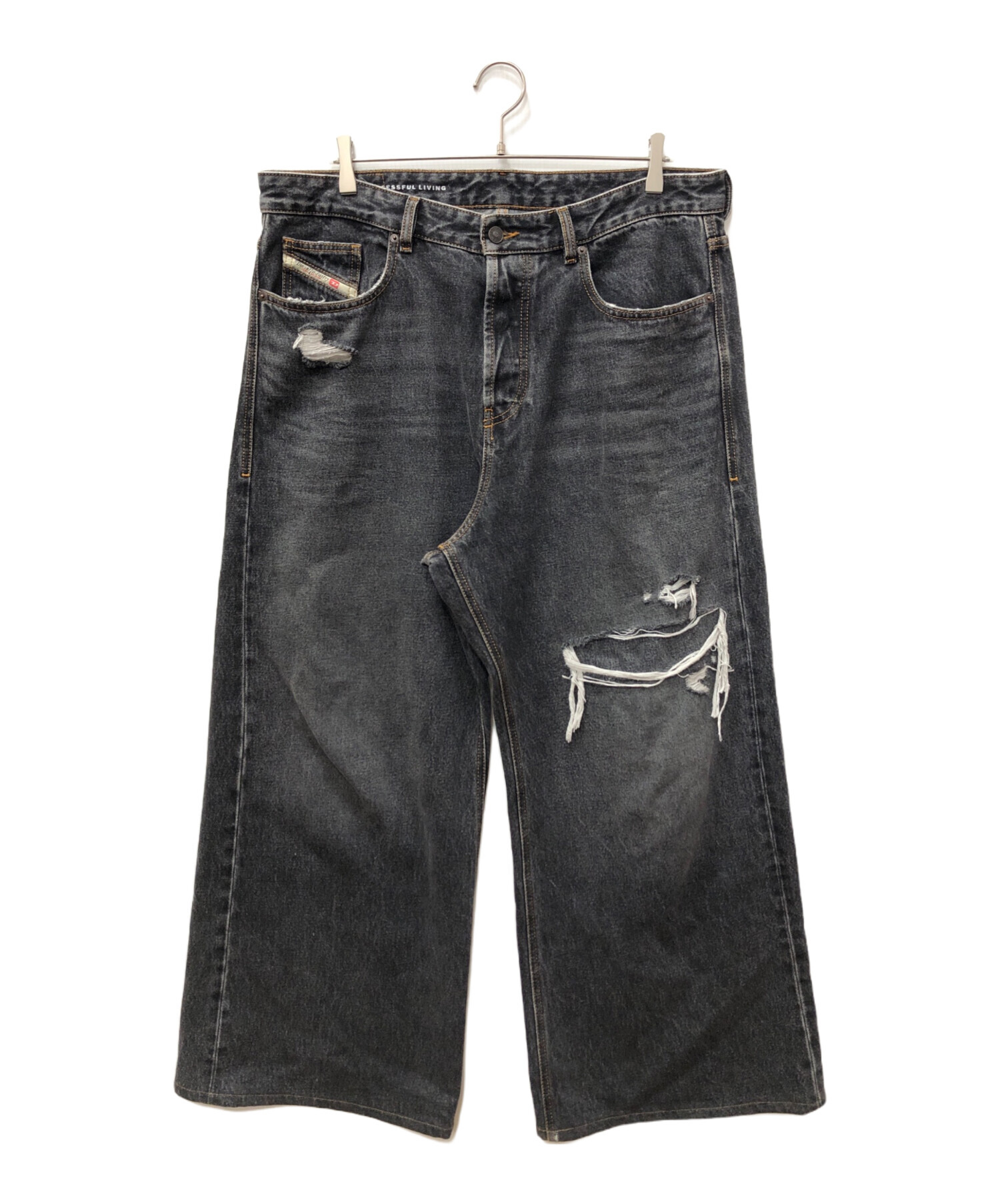 DIESEL D-Rise バギーデニム 中古・古着通販】DIESEL (ディーゼル) D-RISE バギーデニムパンツ