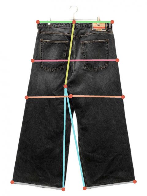 中古・古着通販】DIESEL (ディーゼル) D-RISE バギーデニムパンツ