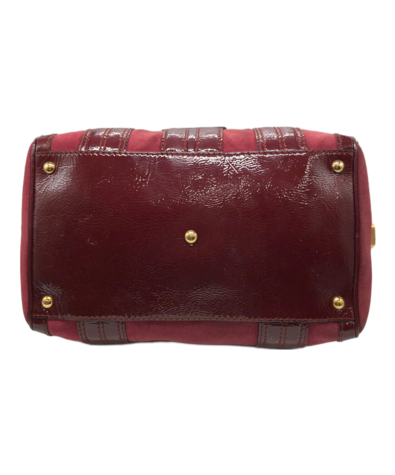 中古・古着通販】GUCCI (グッチ) ヒステリア ボストンバッグ レッド