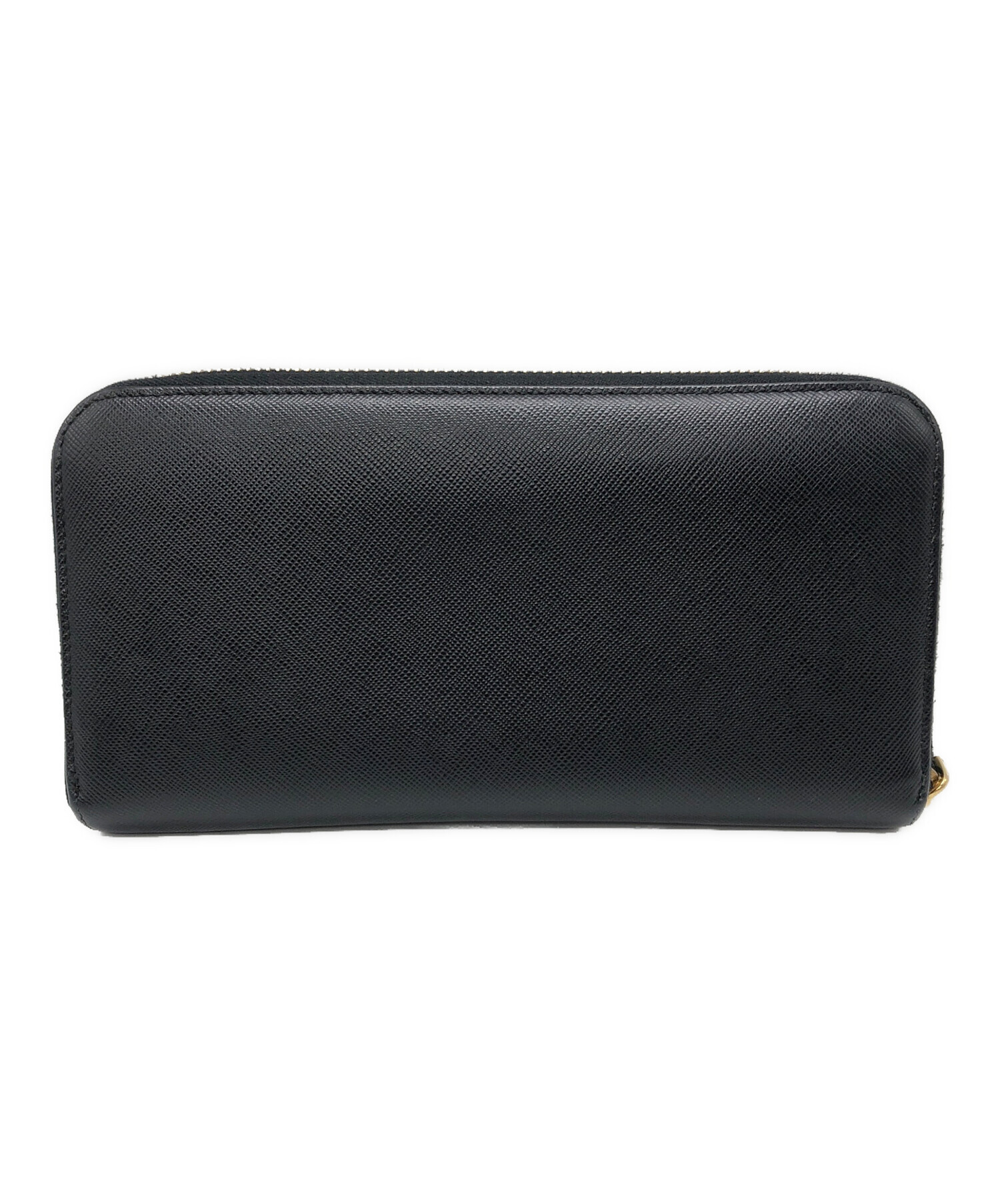 中古・古着通販】PRADA (プラダ) サフィアーノラウンドジップ 