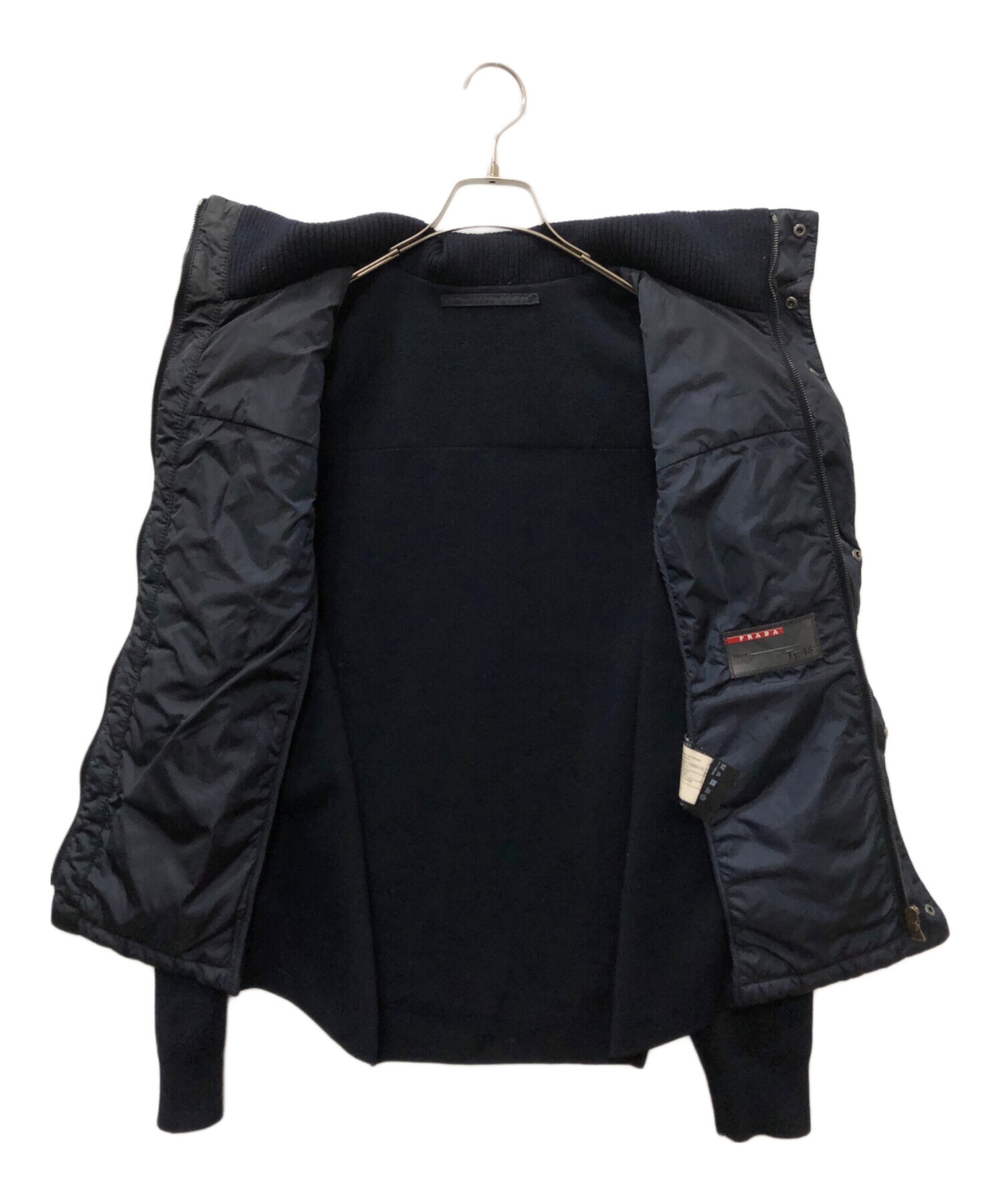 中古・古着通販】PRADA SPORTS (プラダスポーツ) ナイロンニット切替